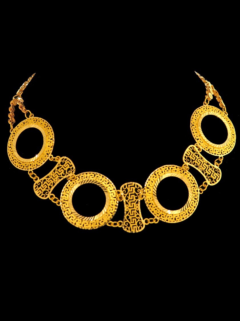21K Gold Chokers